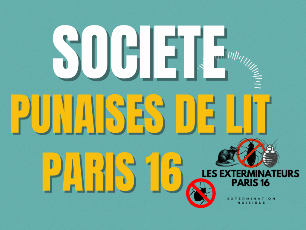 societe punaises de lit paris 16